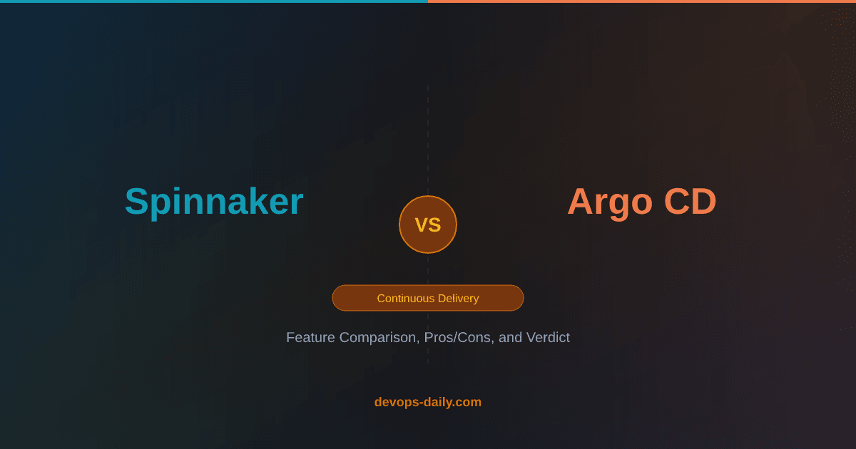 Spinnaker vs Argo CD