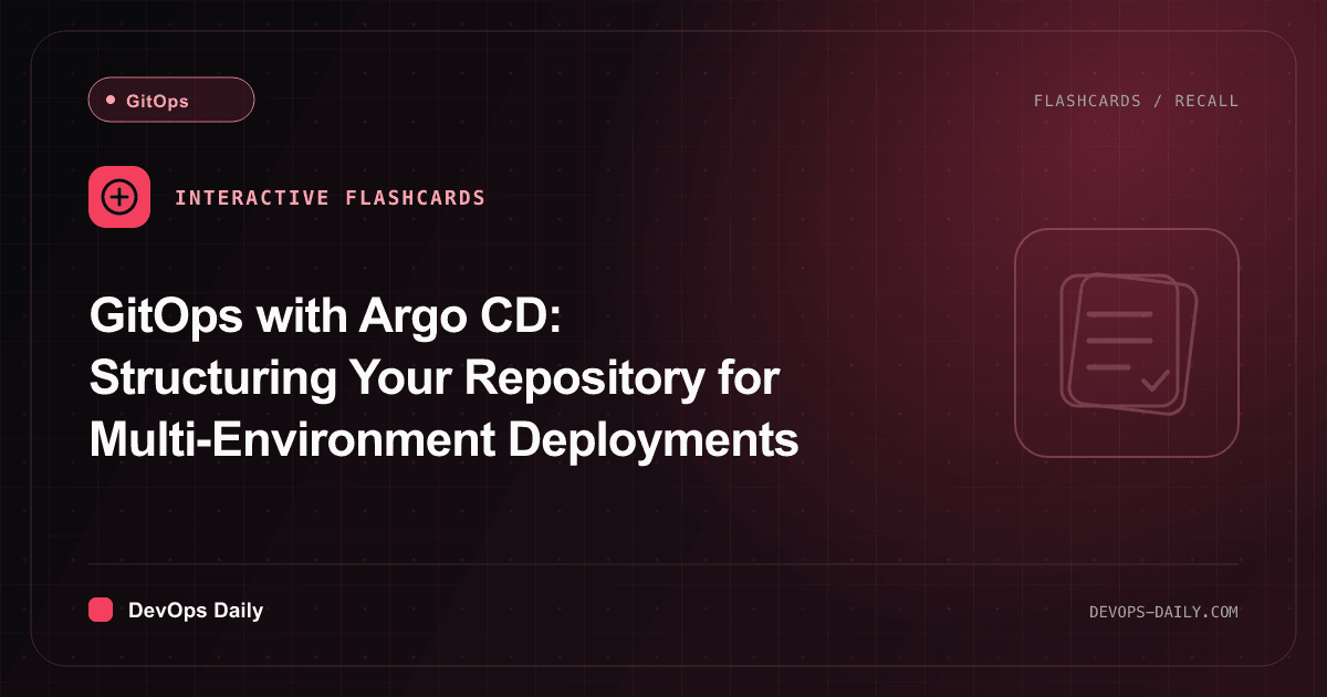 GitOps with Argo CD: Structuring Your Repository for Multi-Environment ...