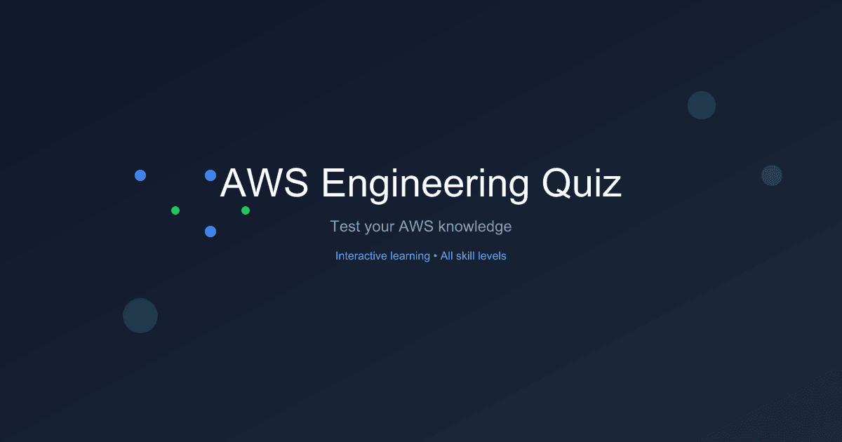AWS Fundamentals Quiz