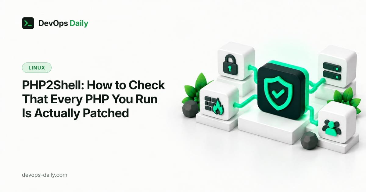 PHP2Shell: How to Check That Every PHP You Run Is Actually Patched