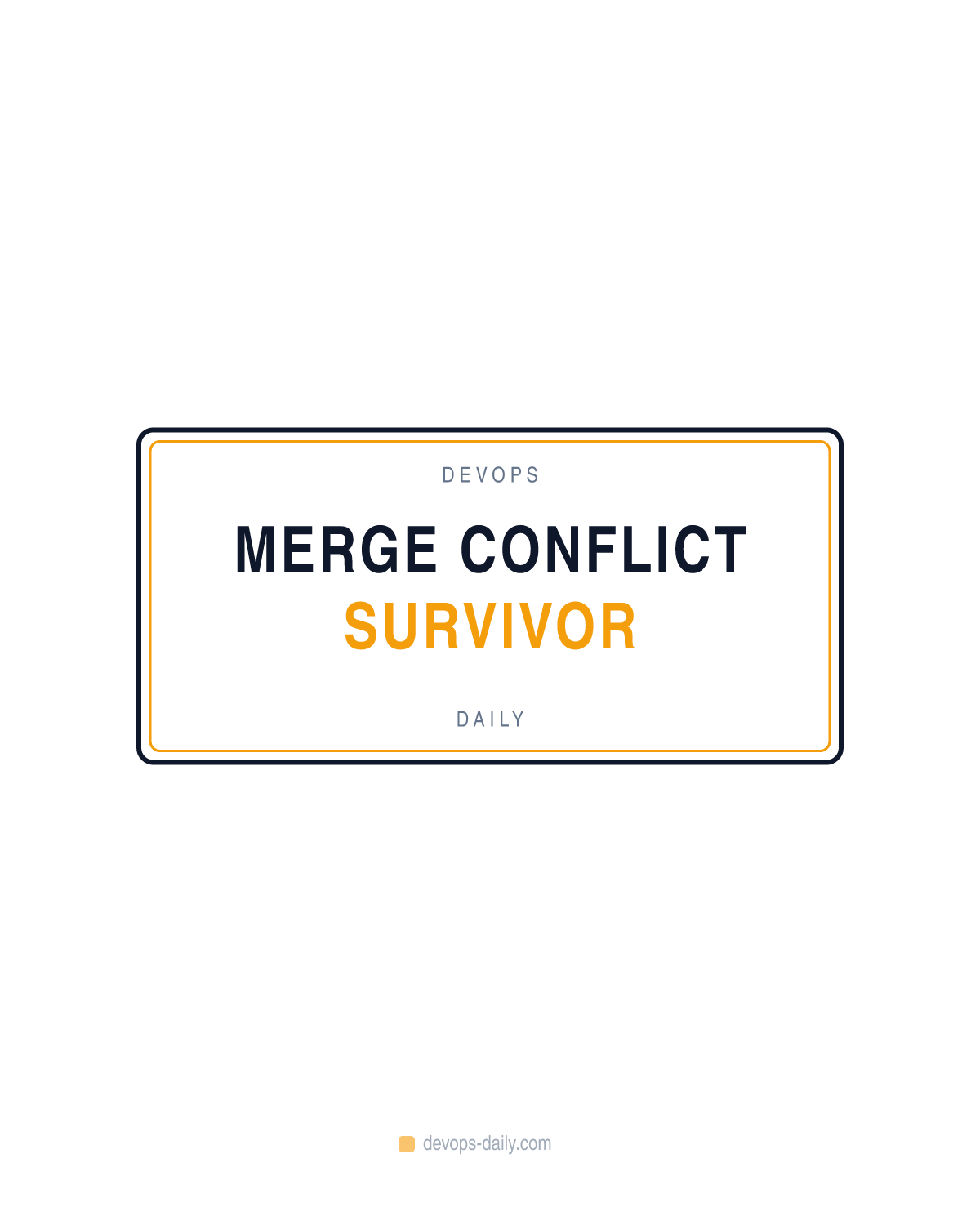 Merge conflict survivor